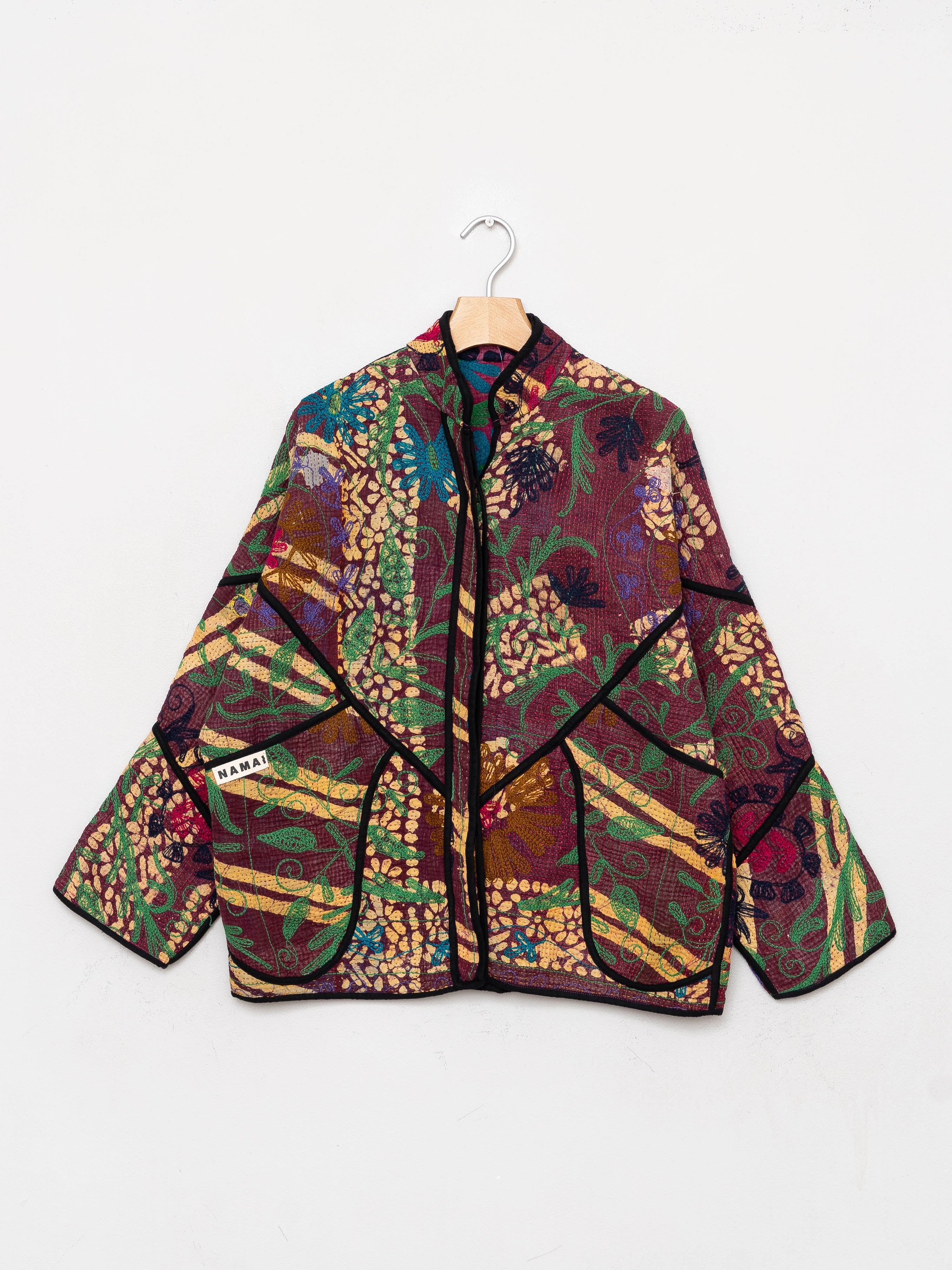 The Ladhiya Suzani Quilted Kantha Jacket