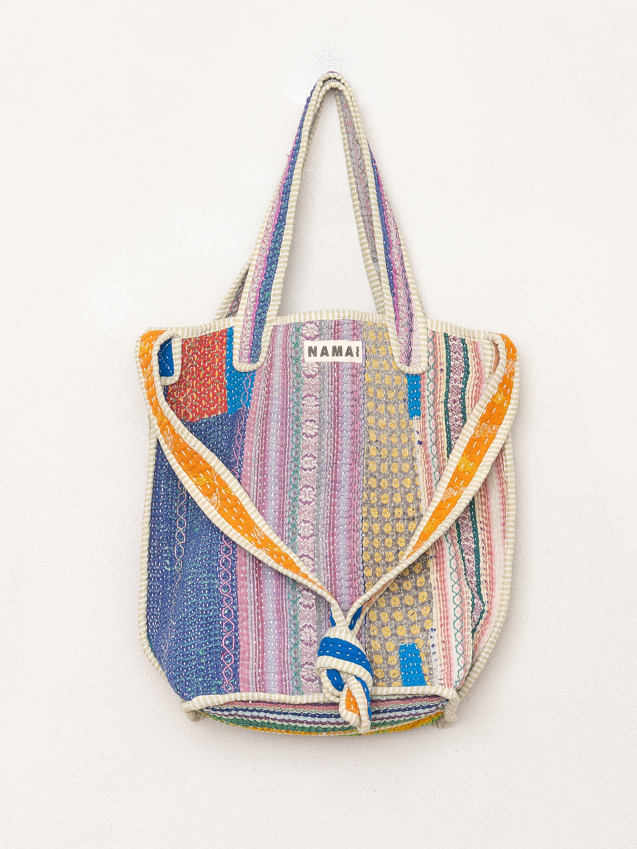 The Xoti II Zero-Waste Quilted Kantha Bag