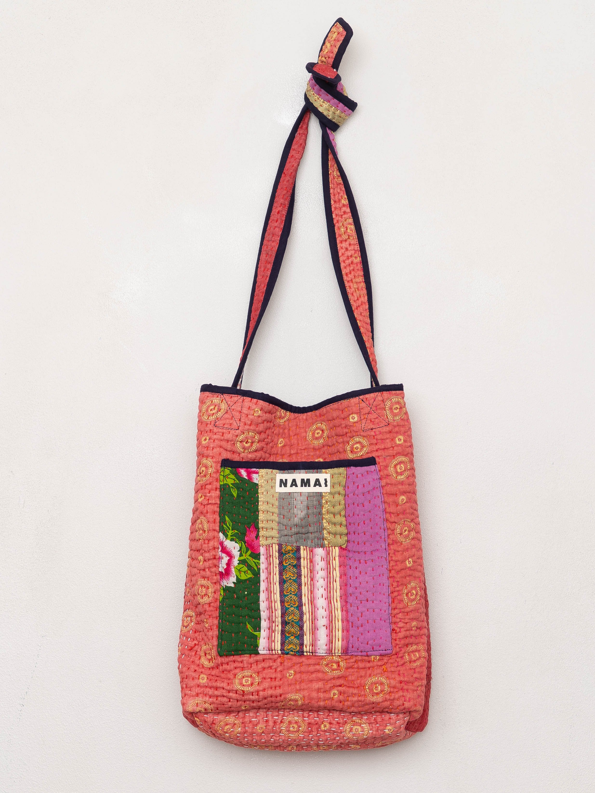 The Xoti II Zero-Waste Quilted Kantha Bag