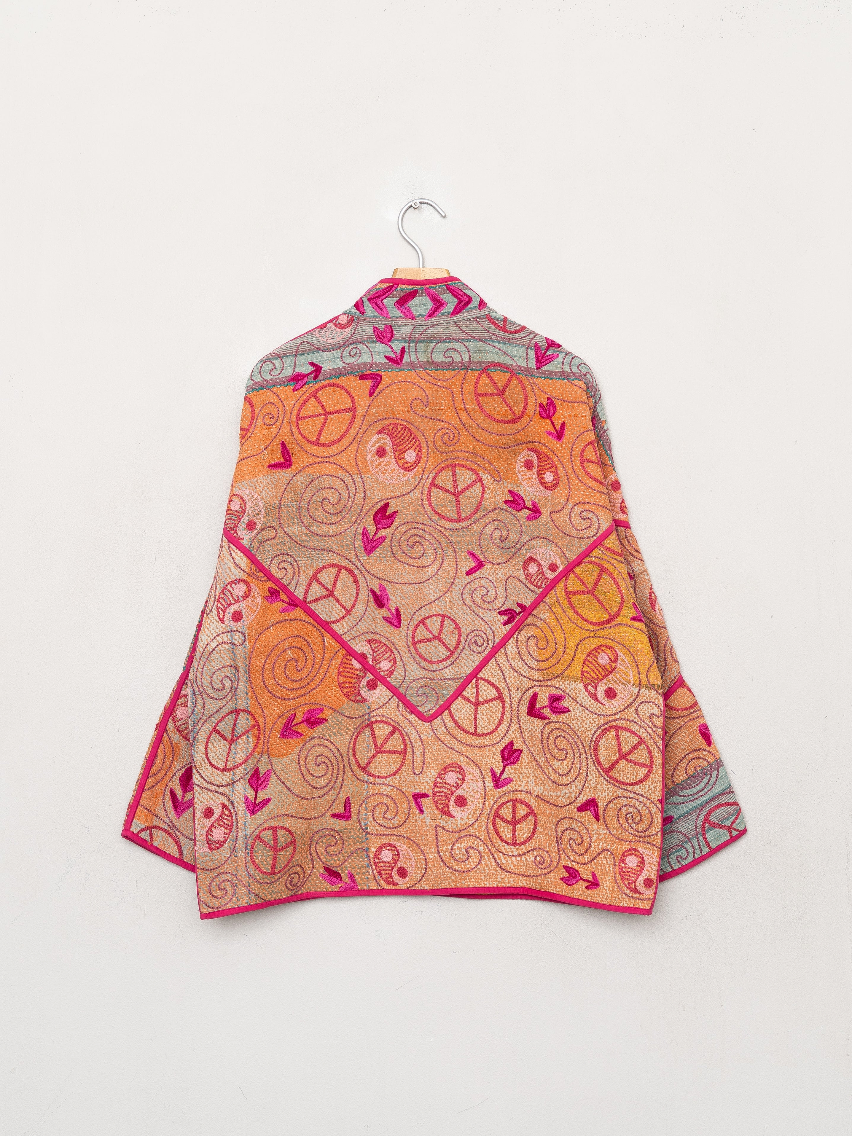 The Ladhiya Suzani Quilted Kantha Jacket