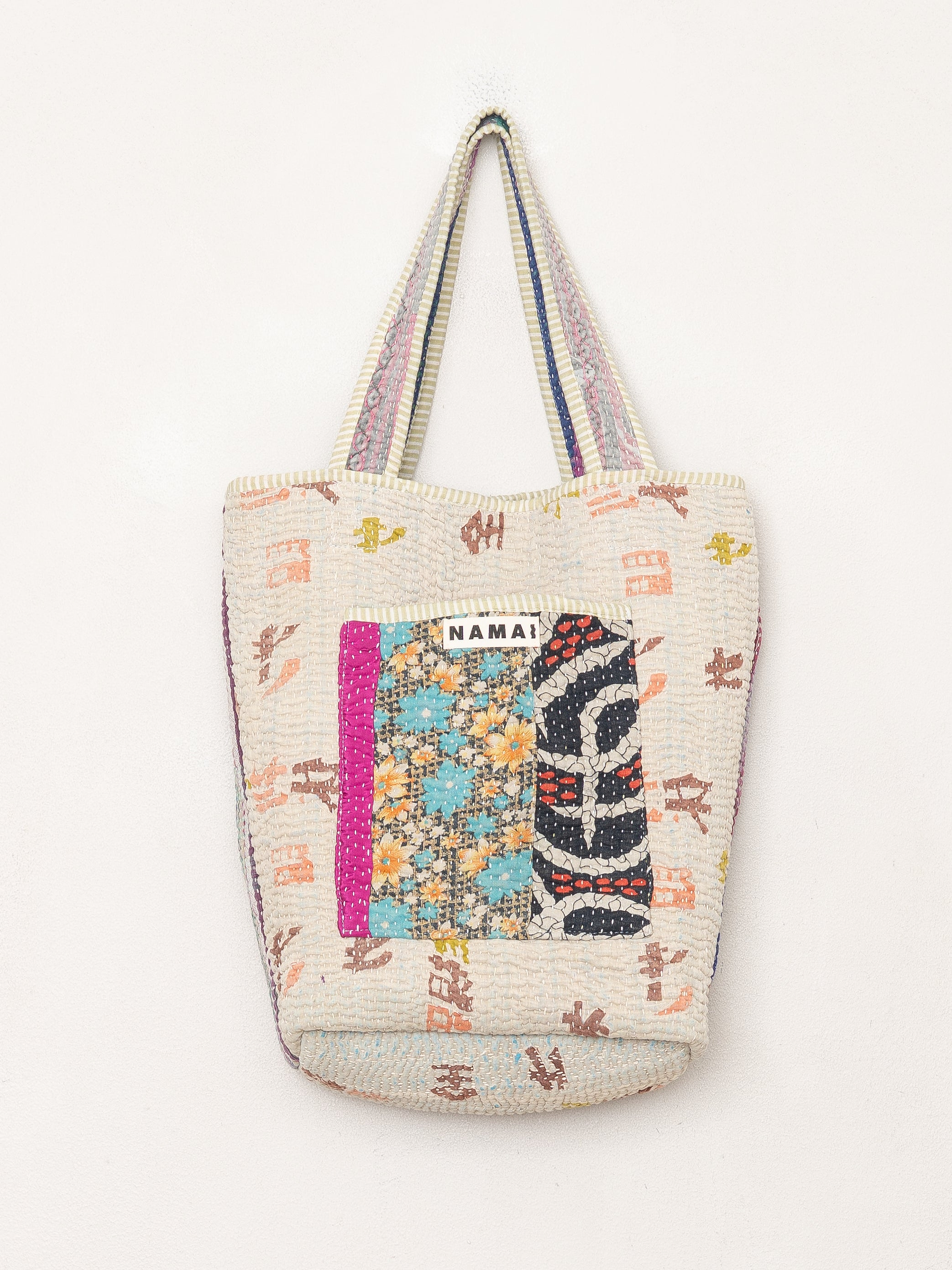 The Xoti II Zero-Waste Quilted Kantha Bag
