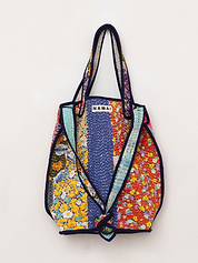 The Xoti II Zero-Waste Quilted Kantha Bag