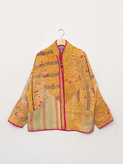 The Ladhiya Suzani Quilted Kantha Jacket