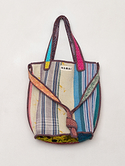 The Xoti II Zero-Waste Quilted Kantha Bag