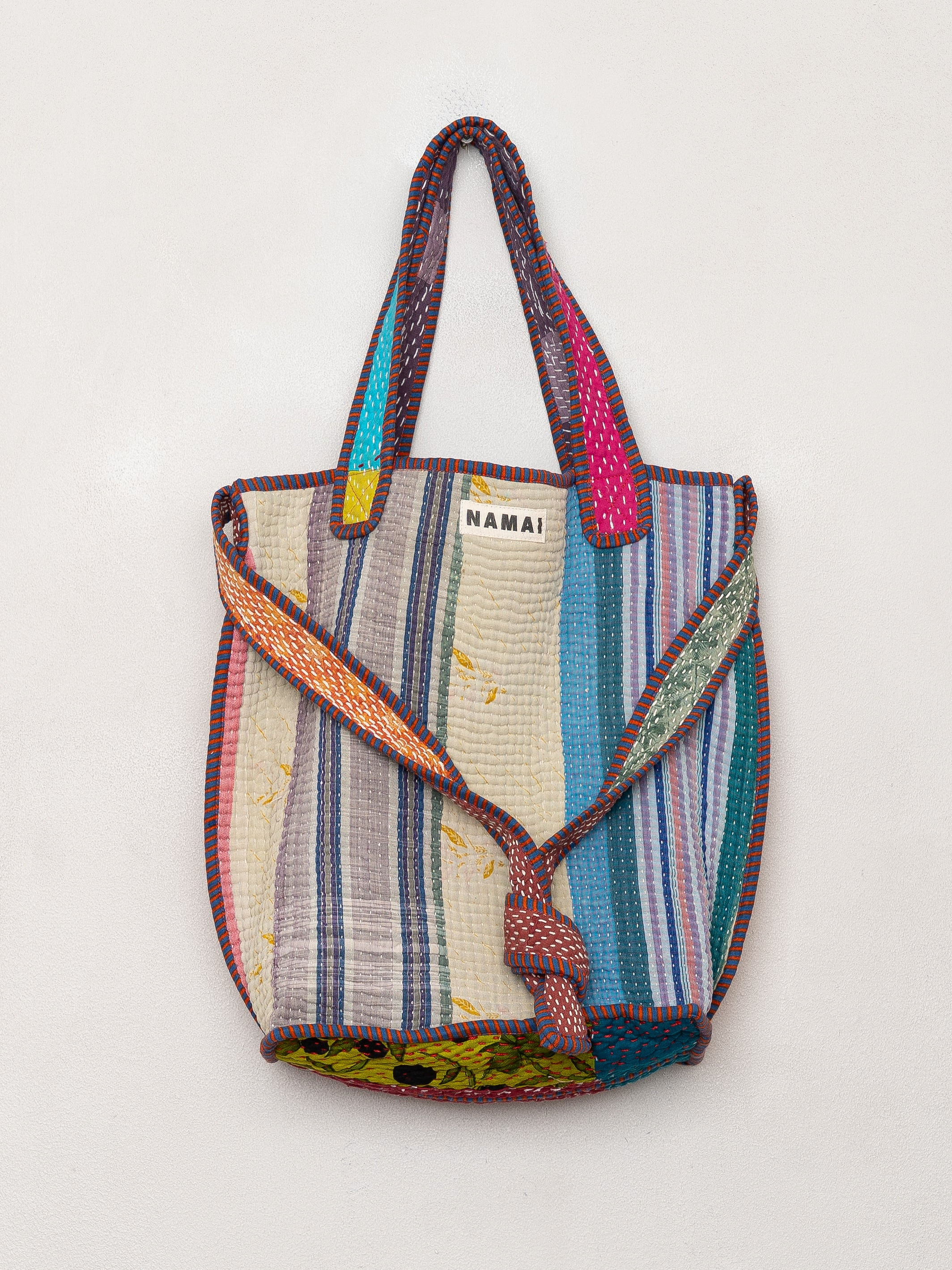 The Xoti II Zero-Waste Quilted Kantha Bag