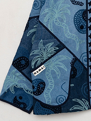 The Ladhiya Denim Suzani Jacket - Small