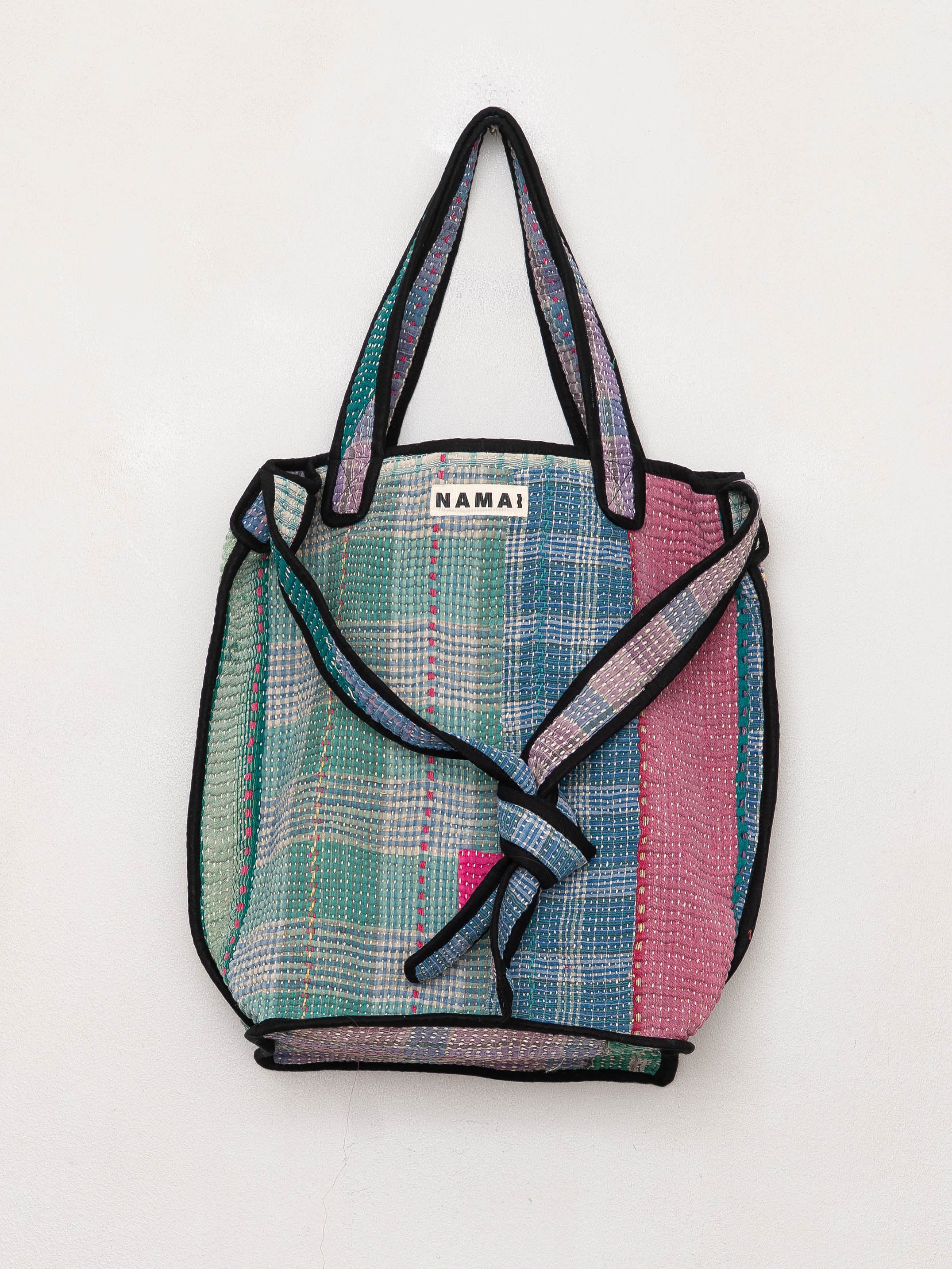 The Xoti II Zero-Waste Quilted Kantha Bag