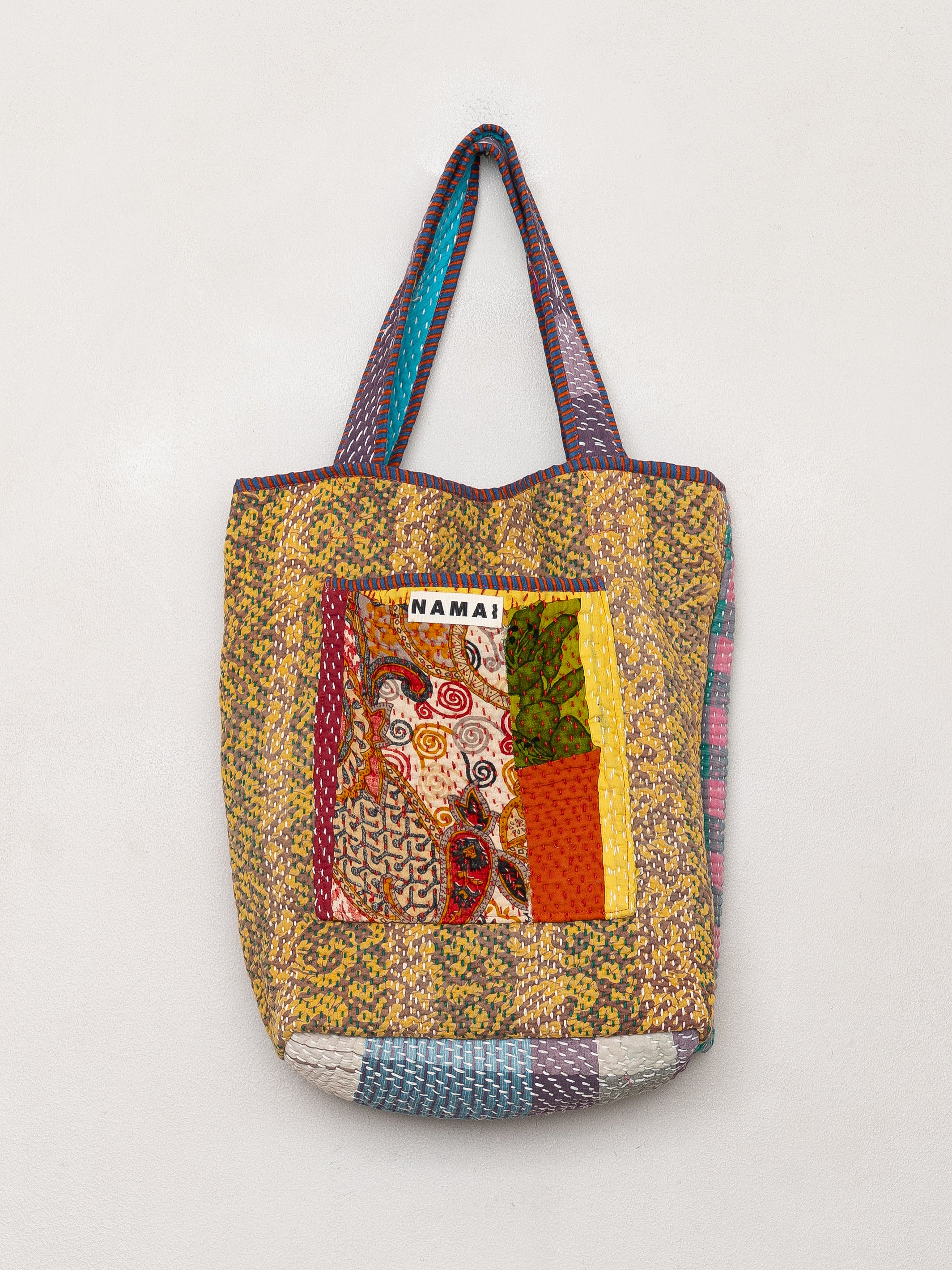 The Xoti II Zero-Waste Quilted Kantha Bag