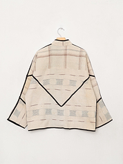 The Ladhiya Quilted Patchwork Kantha Jacket