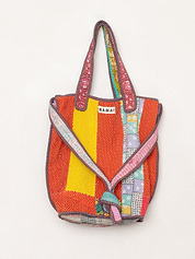 The Xoti II Zero-Waste Quilted Kantha Bag