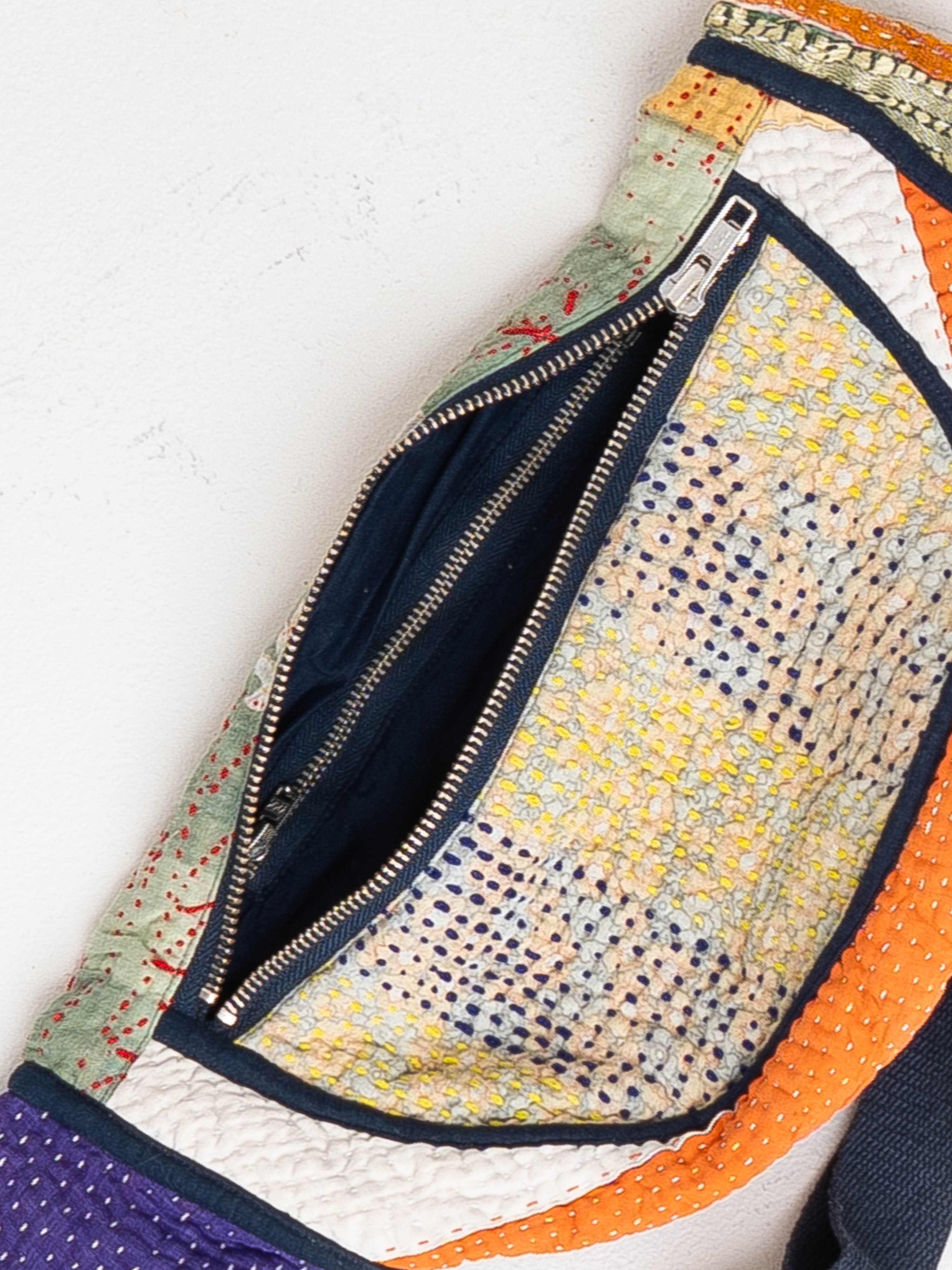 The Faiza Quilted Kantha Belt Bag