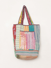 The Xoti II Zero-Waste Quilted Kantha Bag