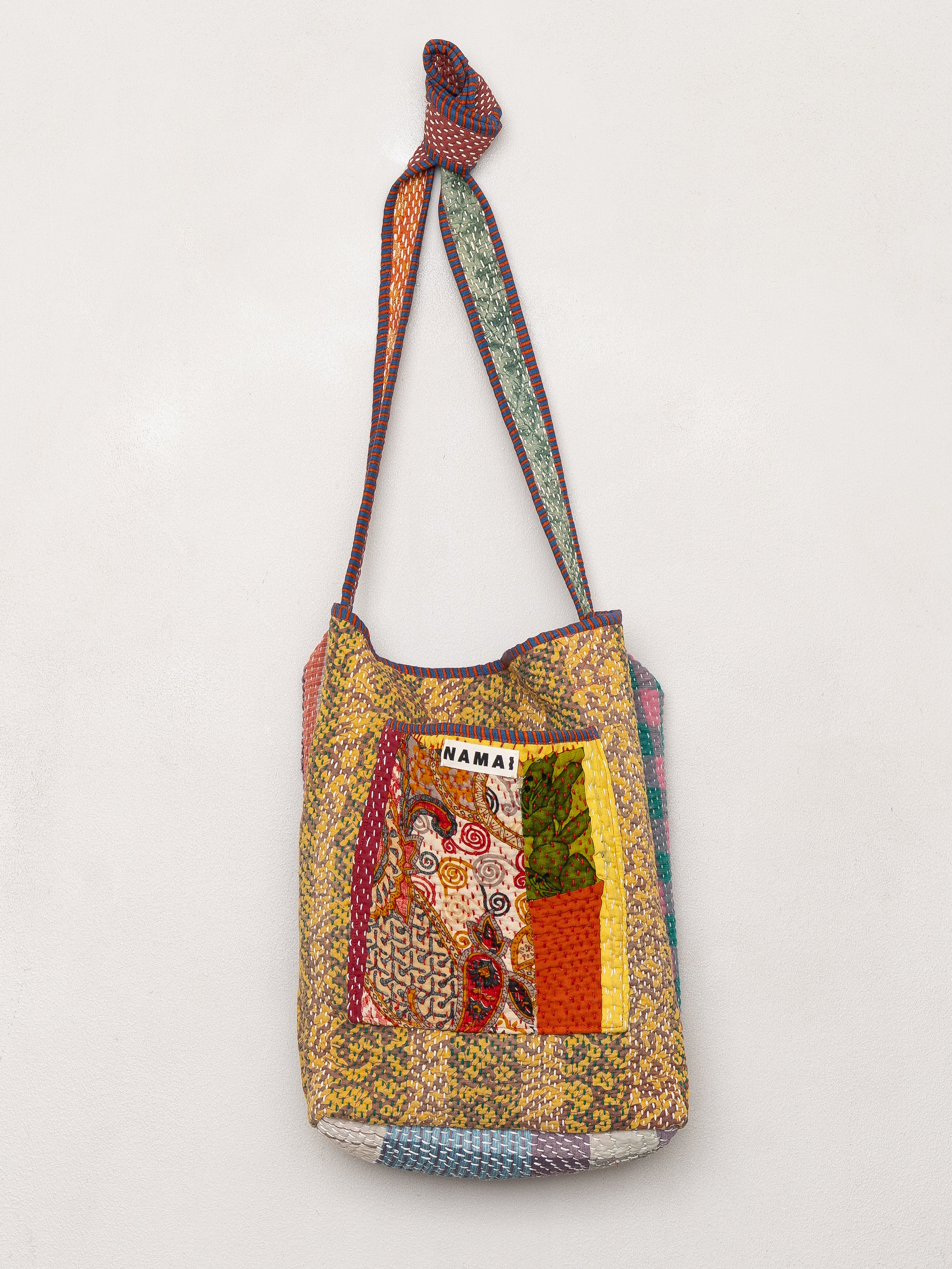 The Xoti II Zero-Waste Quilted Kantha Bag
