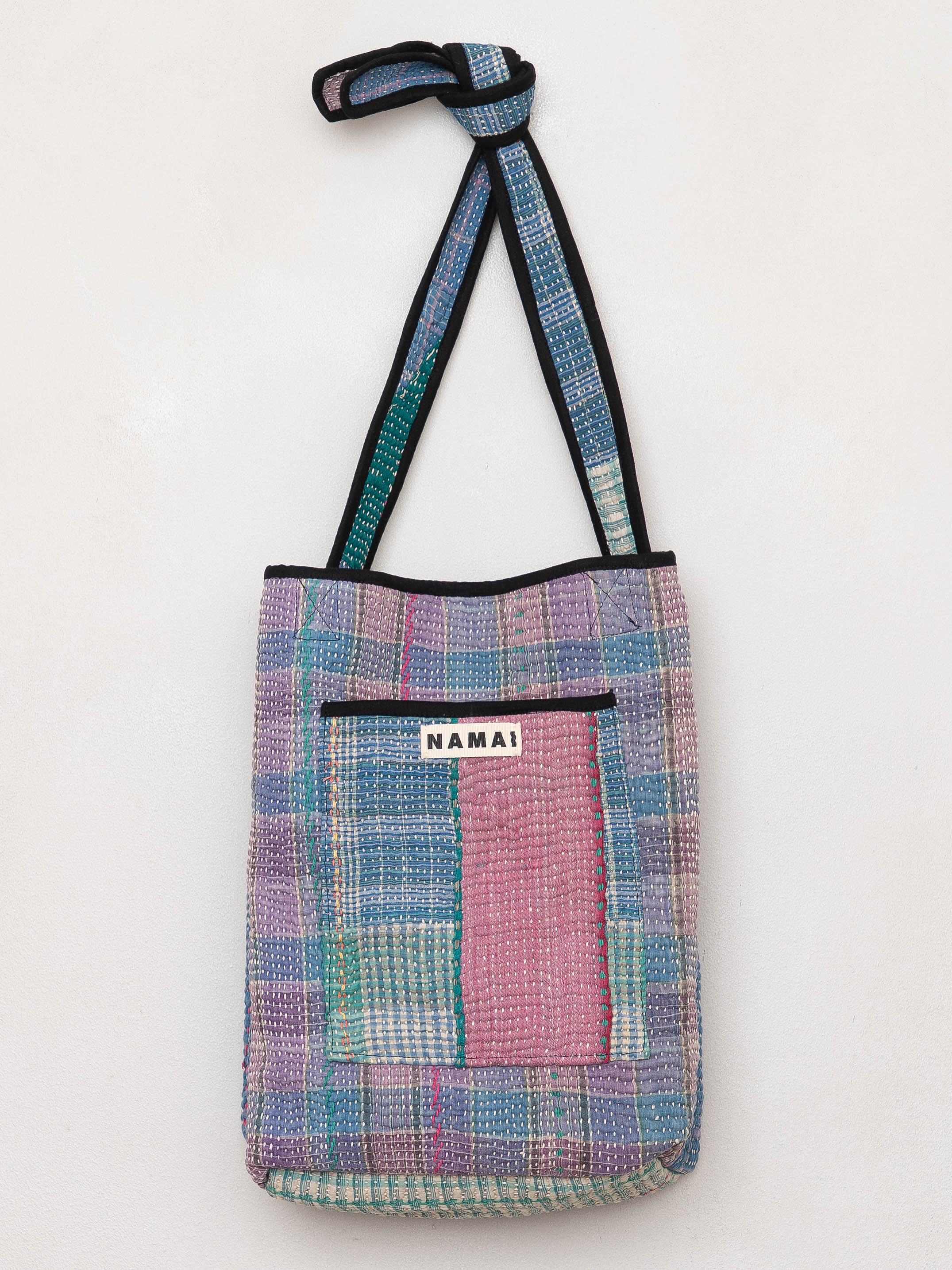 The Xoti II Zero-Waste Quilted Kantha Bag