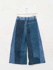 The Nadi Denim Flared Culotte Jeans - Small