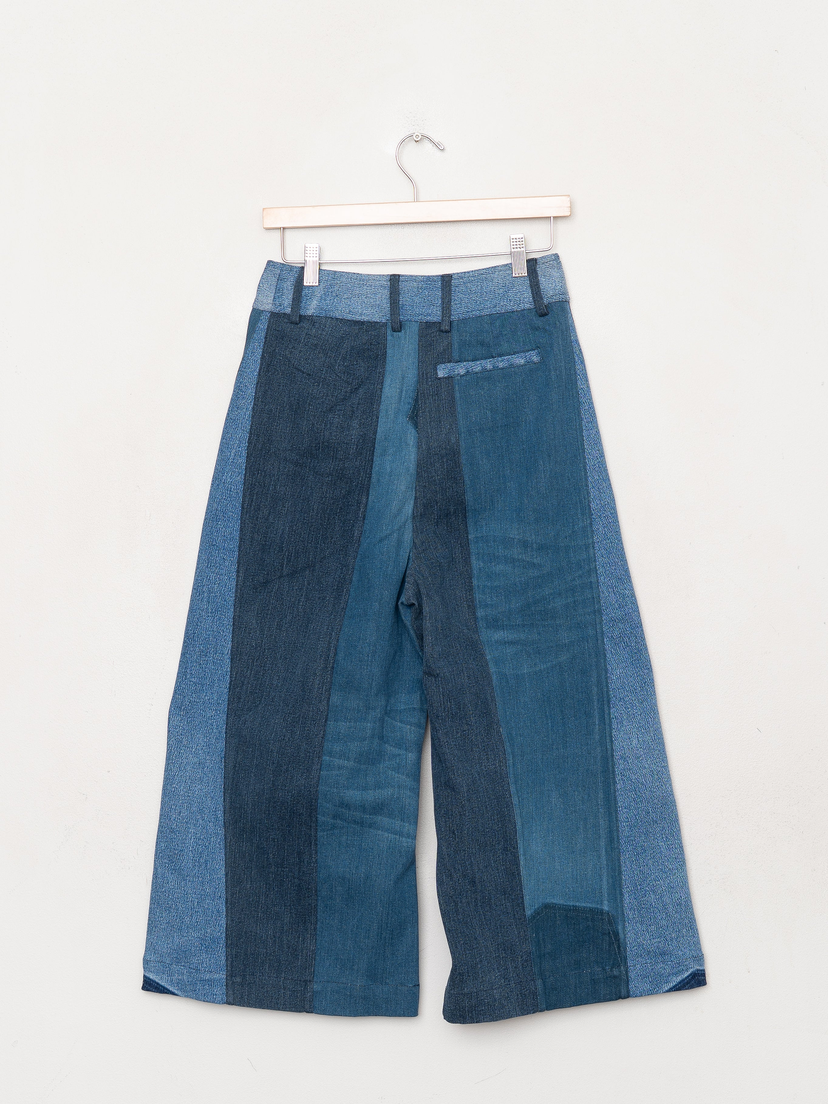 The Nadi Denim Flared Culotte Jeans - Small