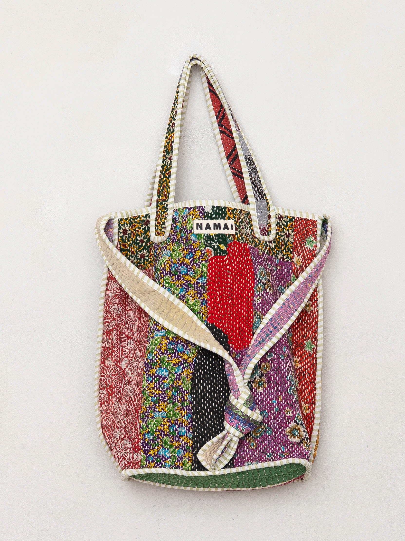 The Xoti II Zero-Waste Quilted Kantha Bag
