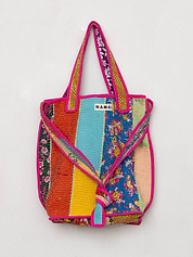 The Xoti II Zero-Waste Quilted Kantha Bag