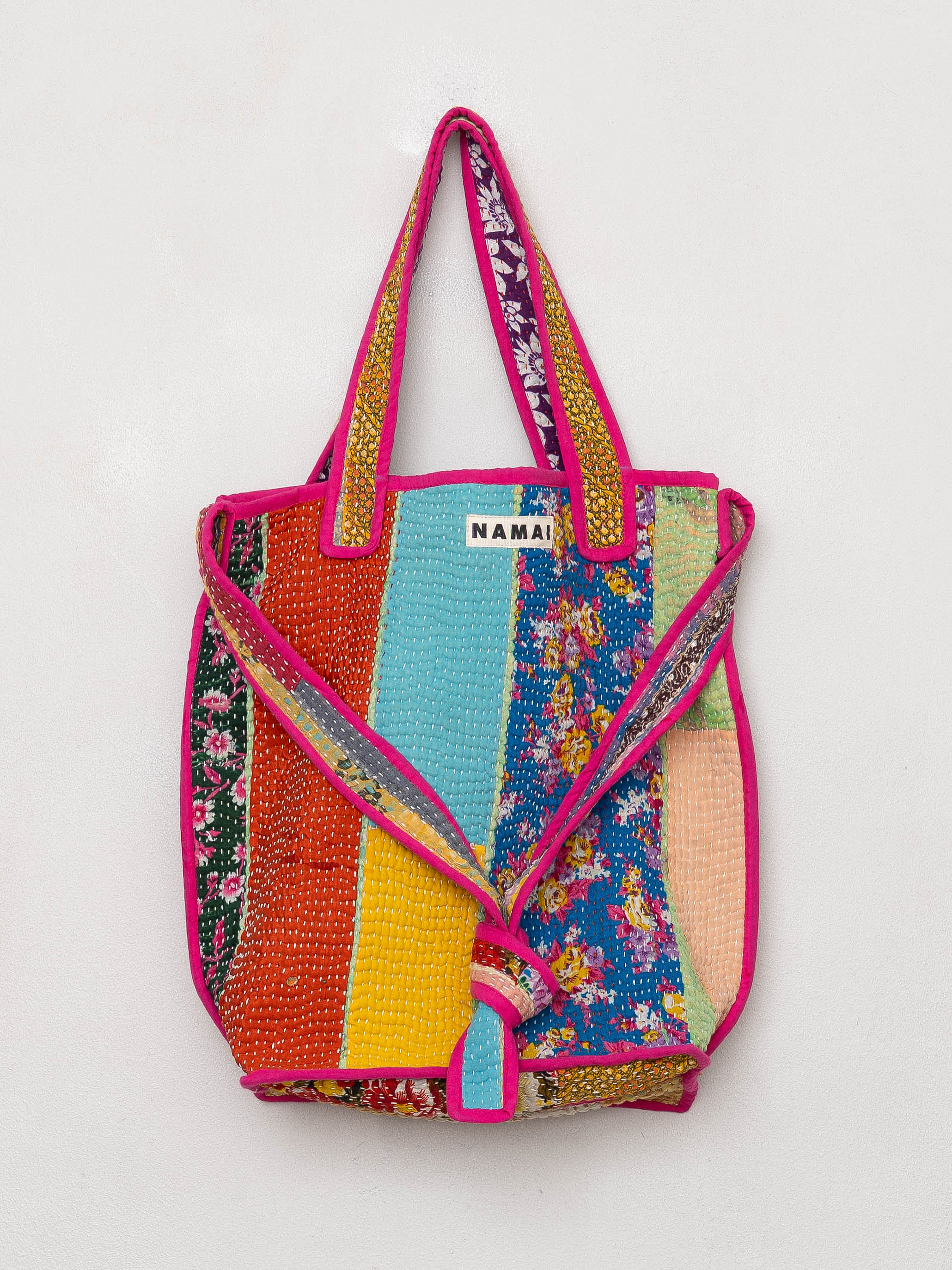 The Xoti II Zero-Waste Quilted Kantha Bag