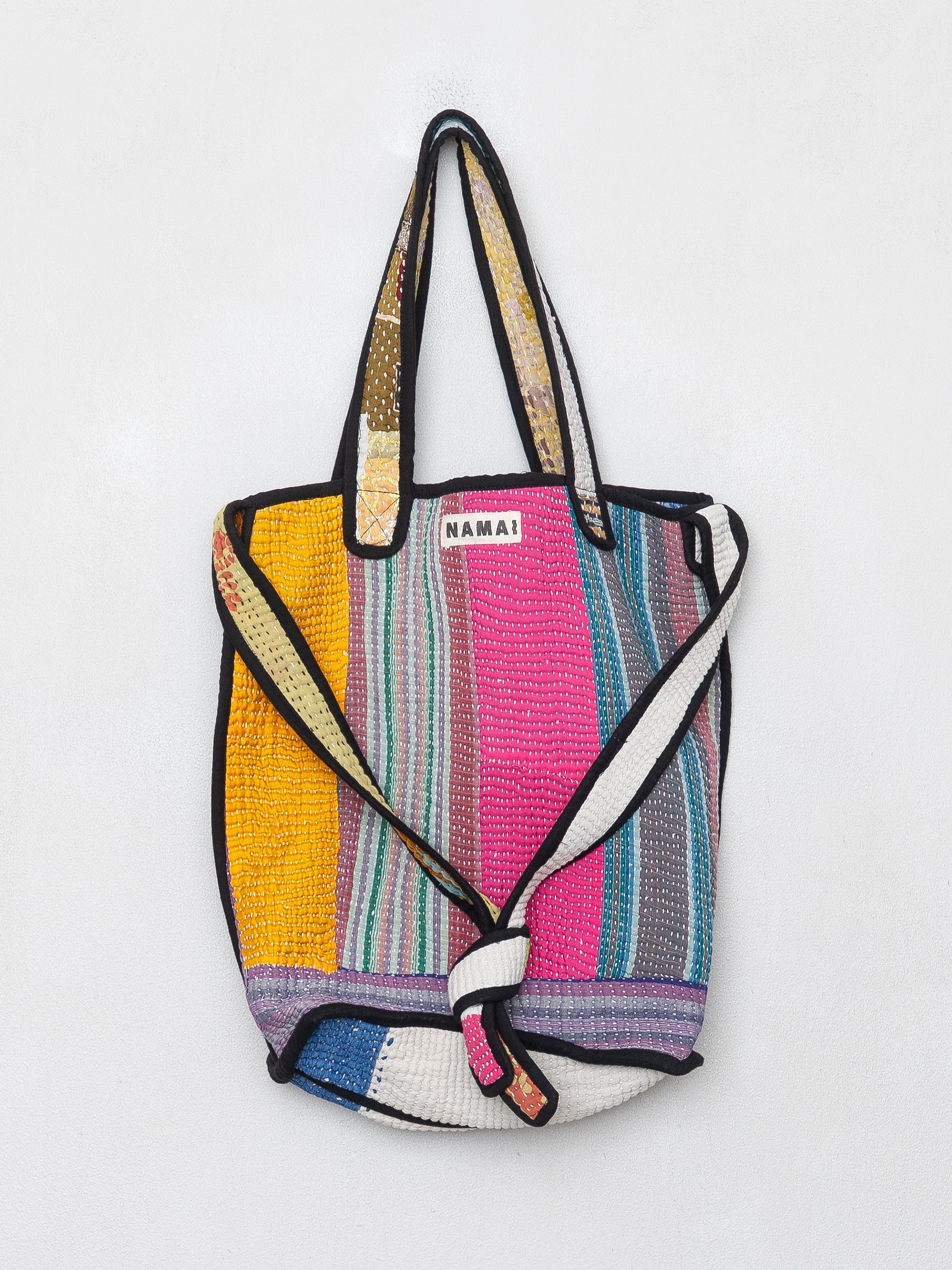 The Xoti II Zero-Waste Quilted Kantha Bag