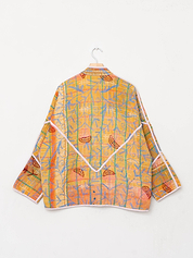 The Ladhiya Quilted Suzani Kantha Jacket