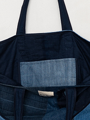 The Pasha Carryall Denim Tote Bag
