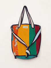 The Xoti II Zero-Waste Quilted Kantha Bag