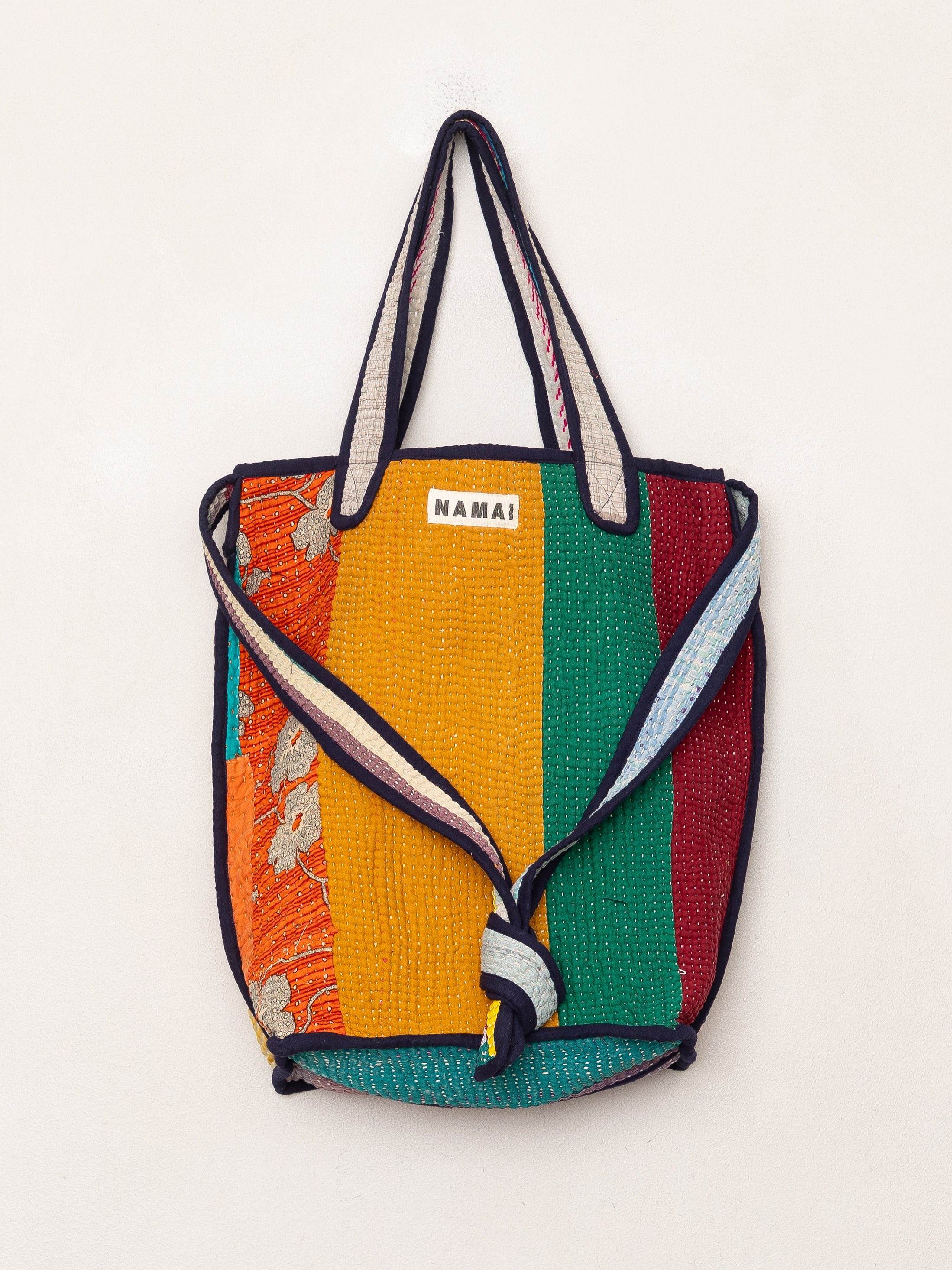 The Xoti II Zero-Waste Quilted Kantha Bag