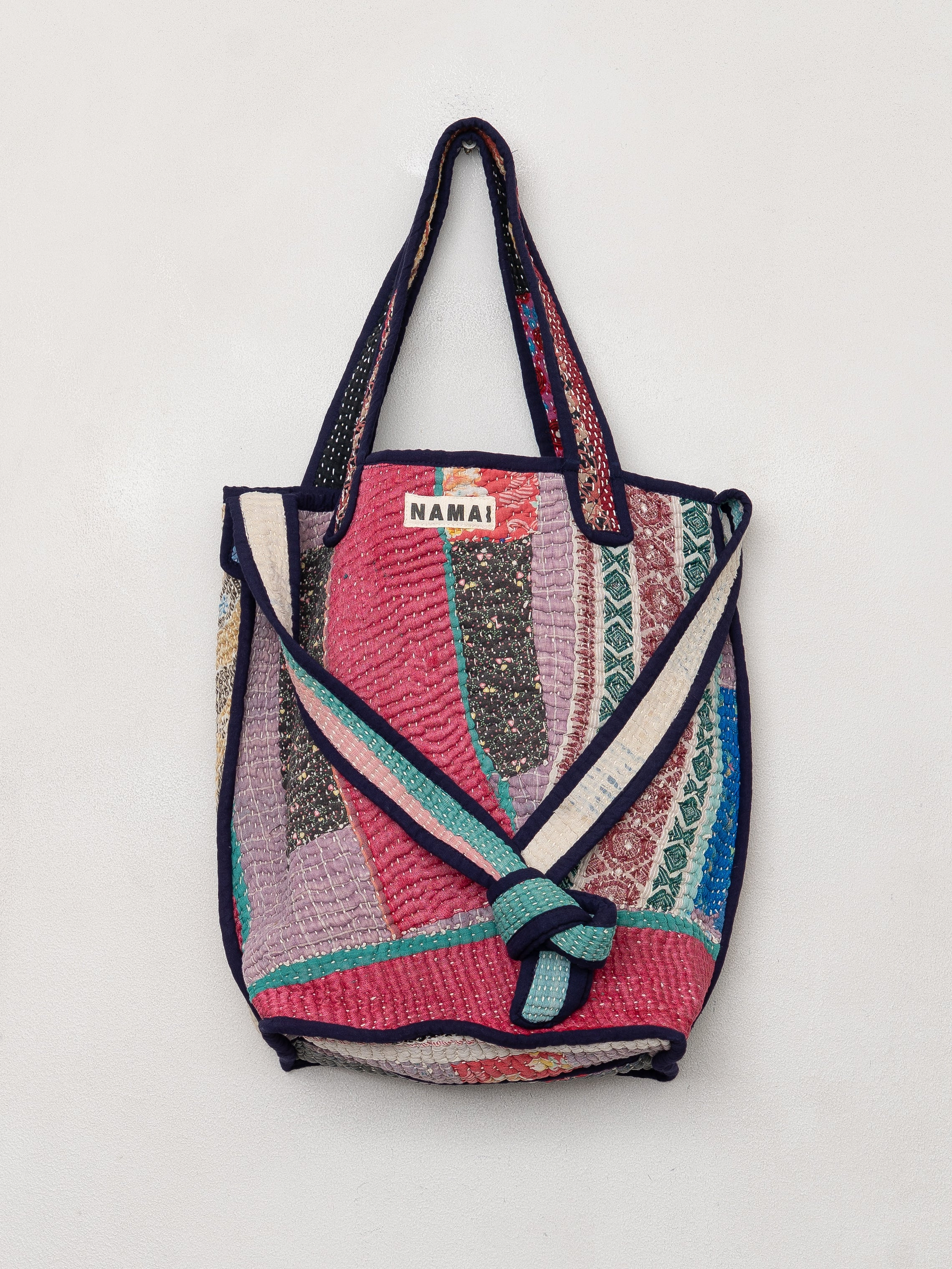 The Xoti II Zero-Waste Quilted Kantha Bag