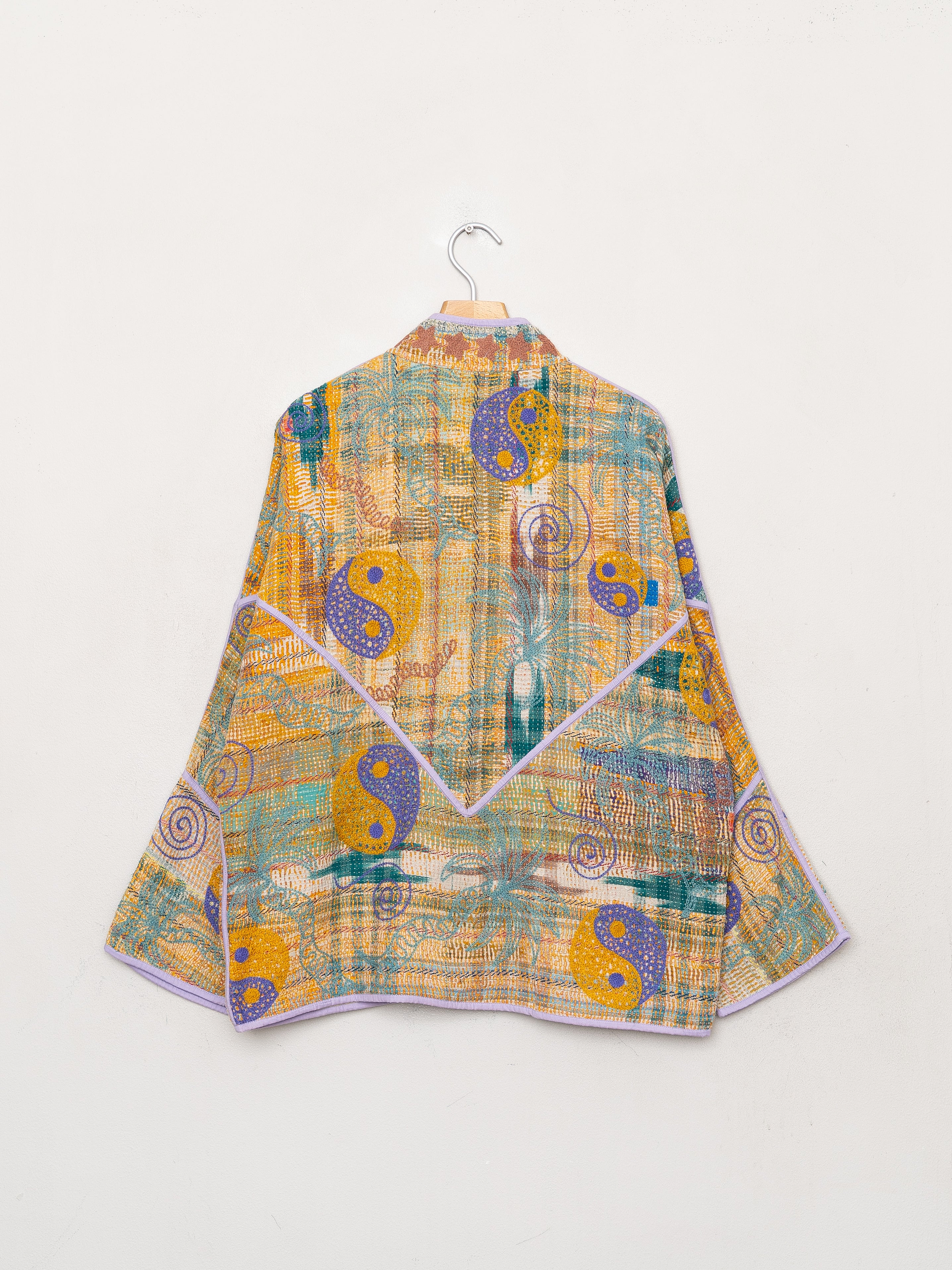 The Ladhiya Suzani Quilted Kantha Jacket
