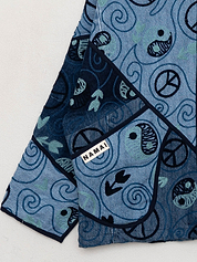 The Ladhiya Denim Suzani Jacket - Small