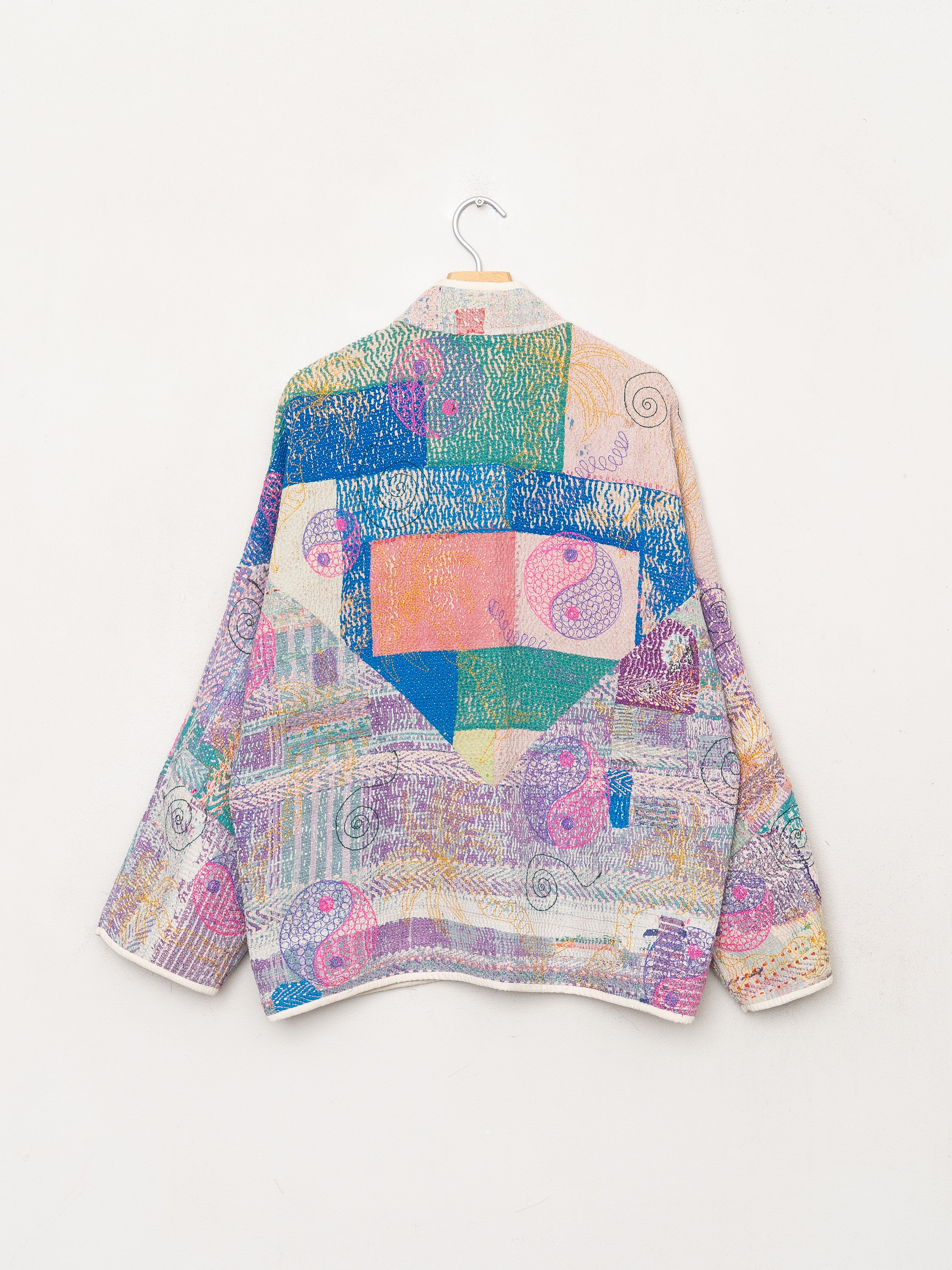 The Ladhiya Suzani Quilted Kantha Jacket
