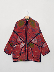 The Narmada Suzani Quilted Kantha Jacket