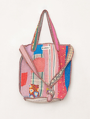 The Xoti II Zero-Waste Quilted Kantha Bag