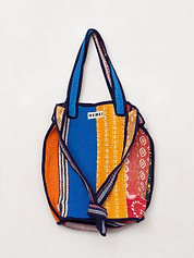 The Xoti II Zero-Waste Quilted Kantha Bag
