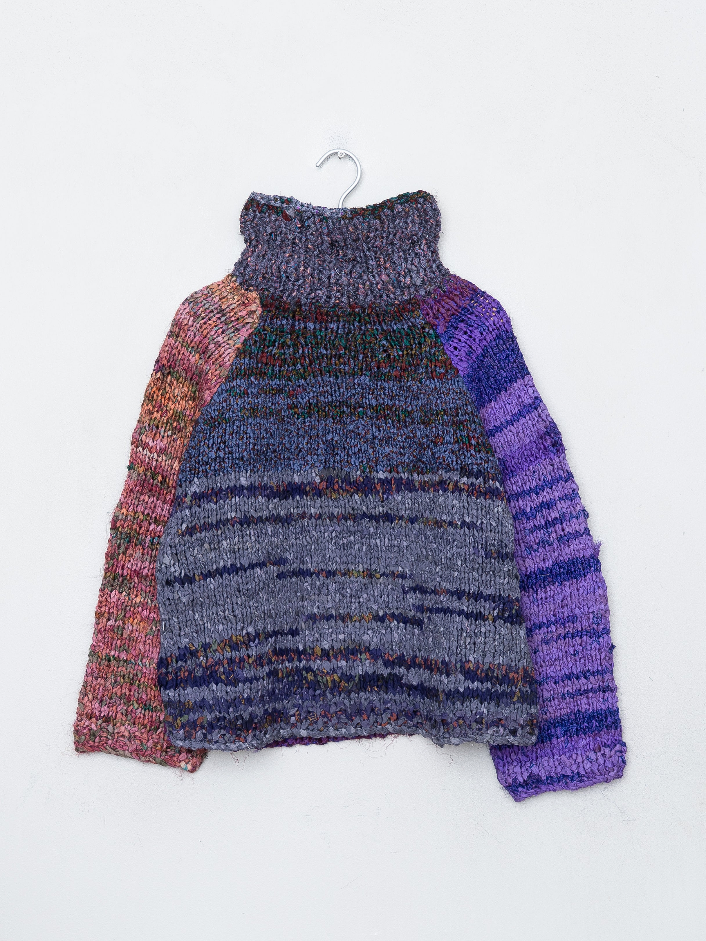 The Vishnu Knitted Silk Roll-Neck Sweater