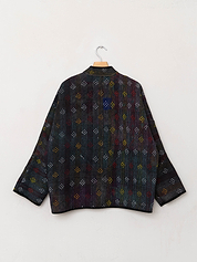 The Ladhiya Quilted Patchwork Kantha Jacket