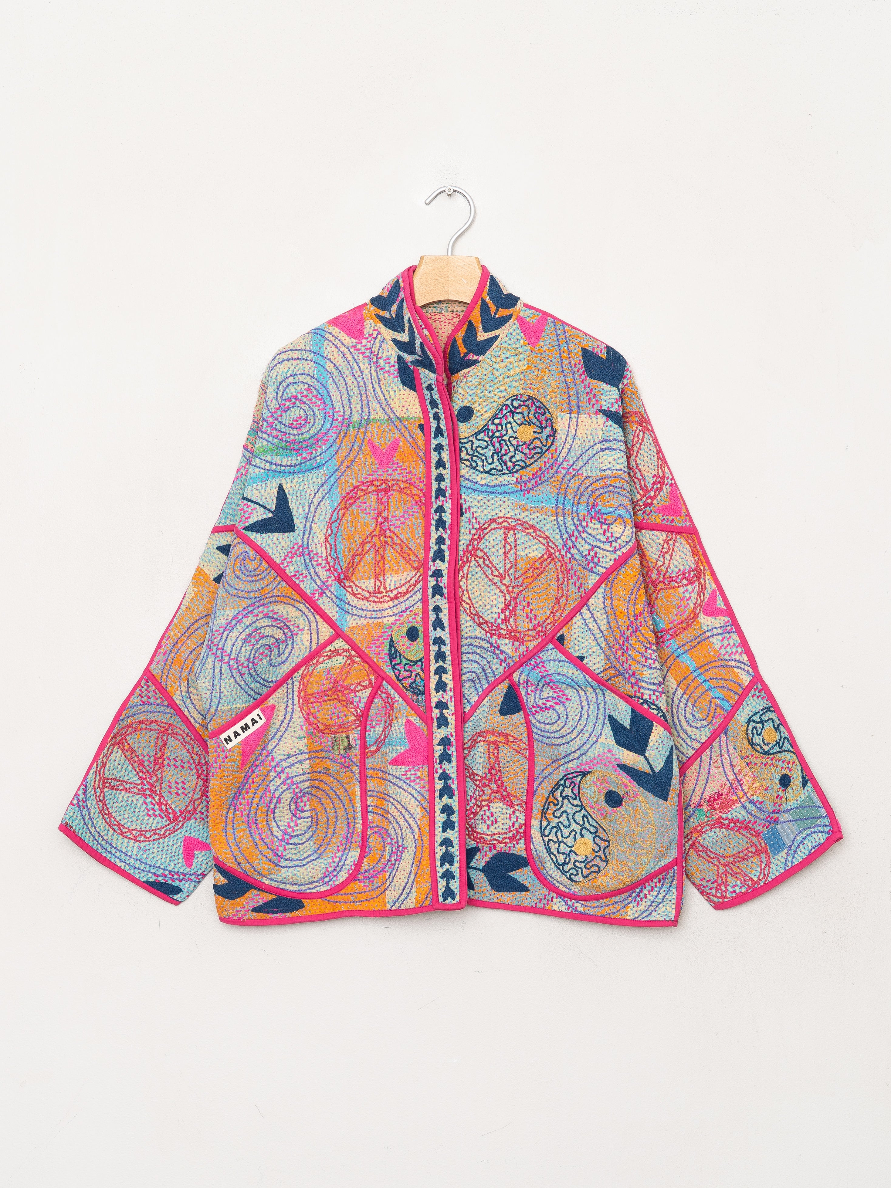 The Ladhiya Suzani Quilted Kantha Jacket