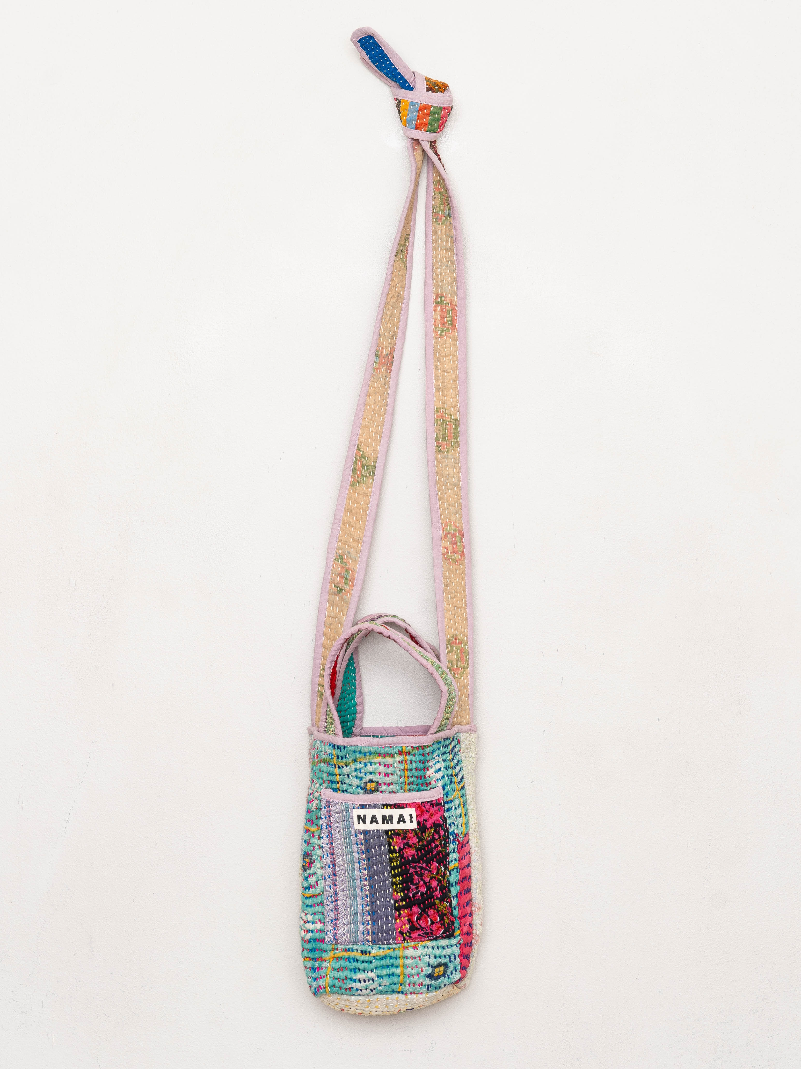 The Xoti Mini Zero-Waste Quilted Kantha Bag