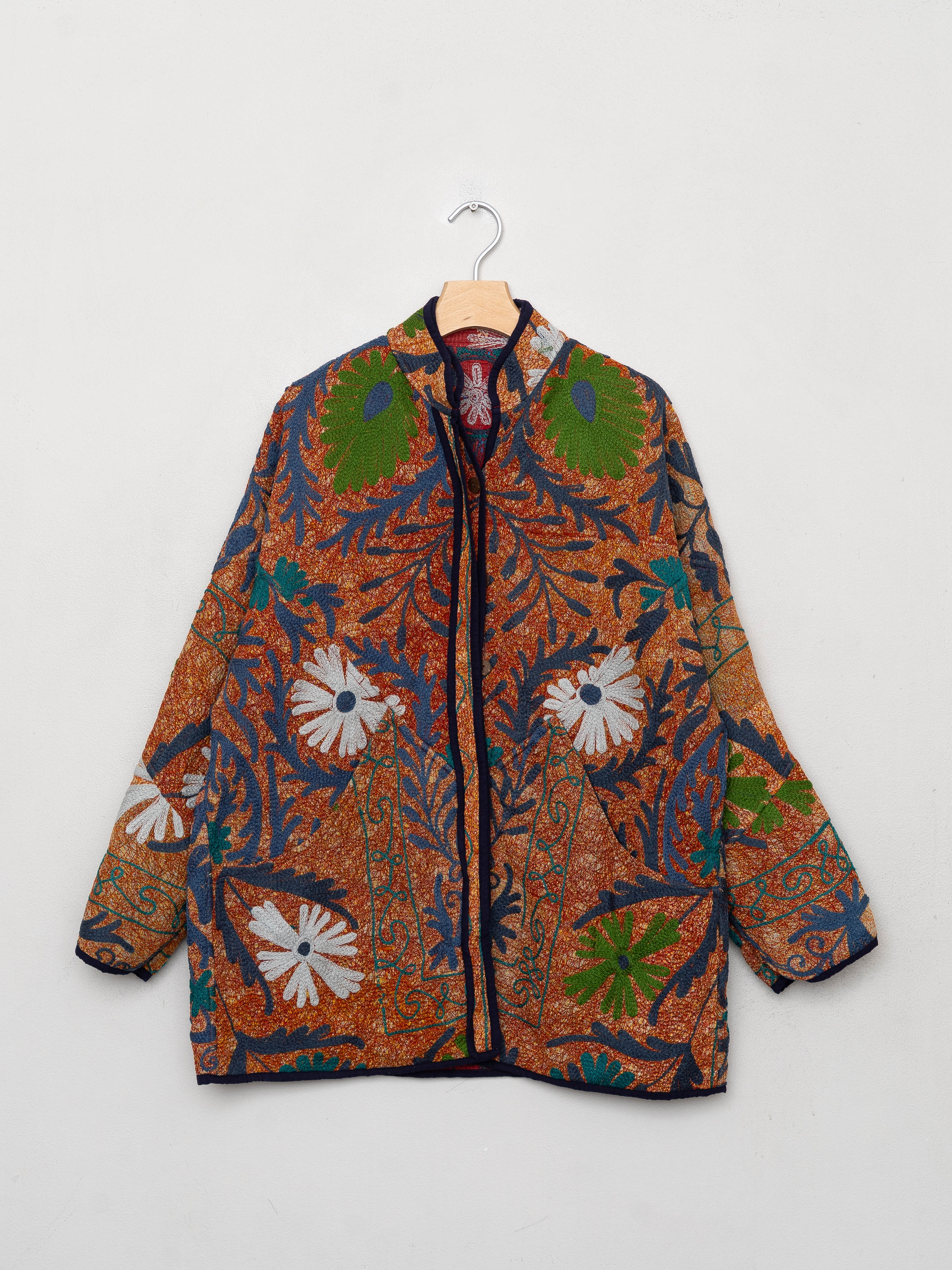 The Narmada Suzani Quilted Kantha Jacket