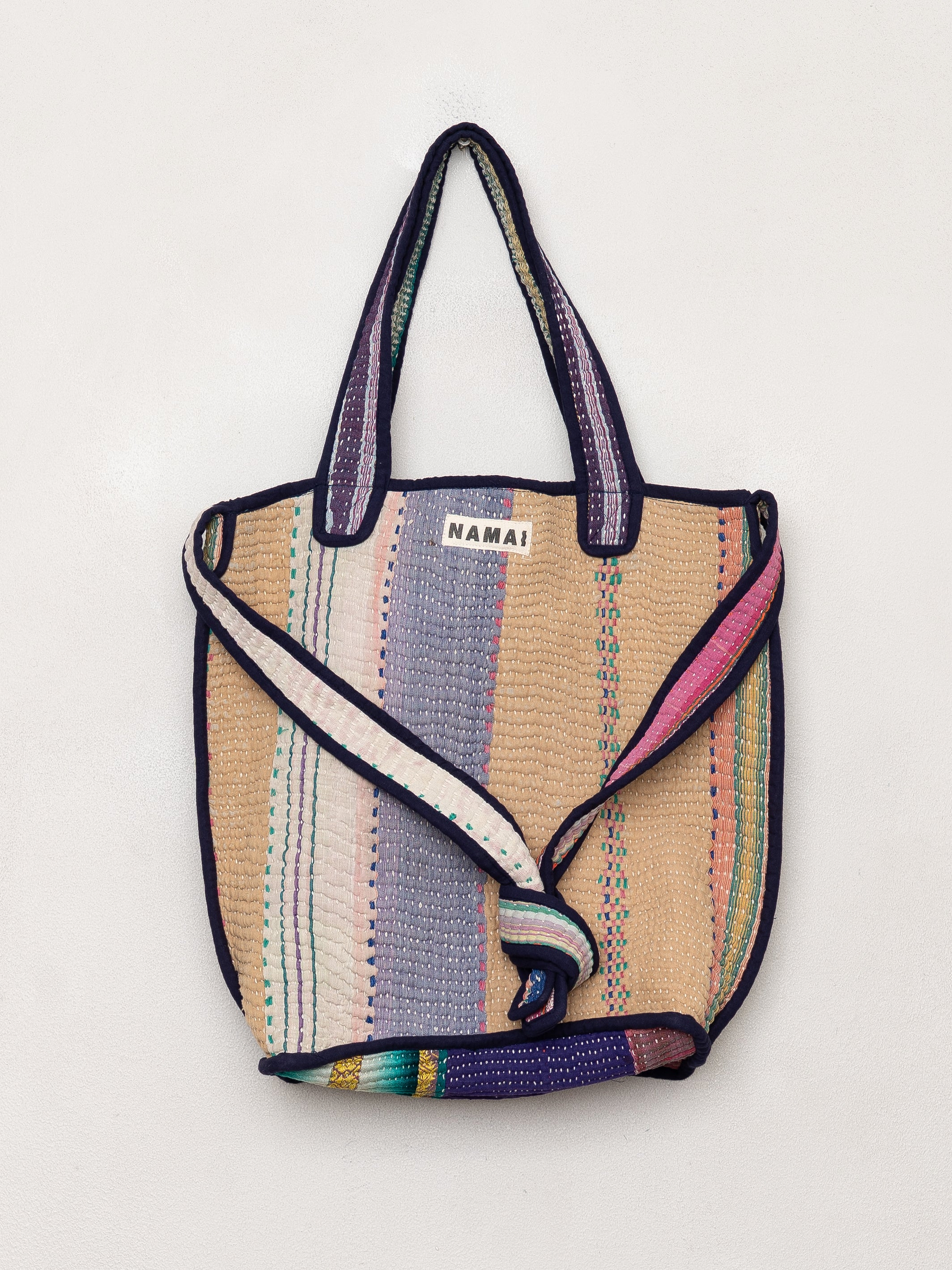 The Xoti II Zero-Waste Quilted Kantha Bag