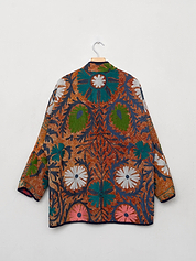The Narmada Suzani Quilted Kantha Jacket