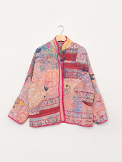 The Ladhiya Suzani Quilted Kantha Jacket