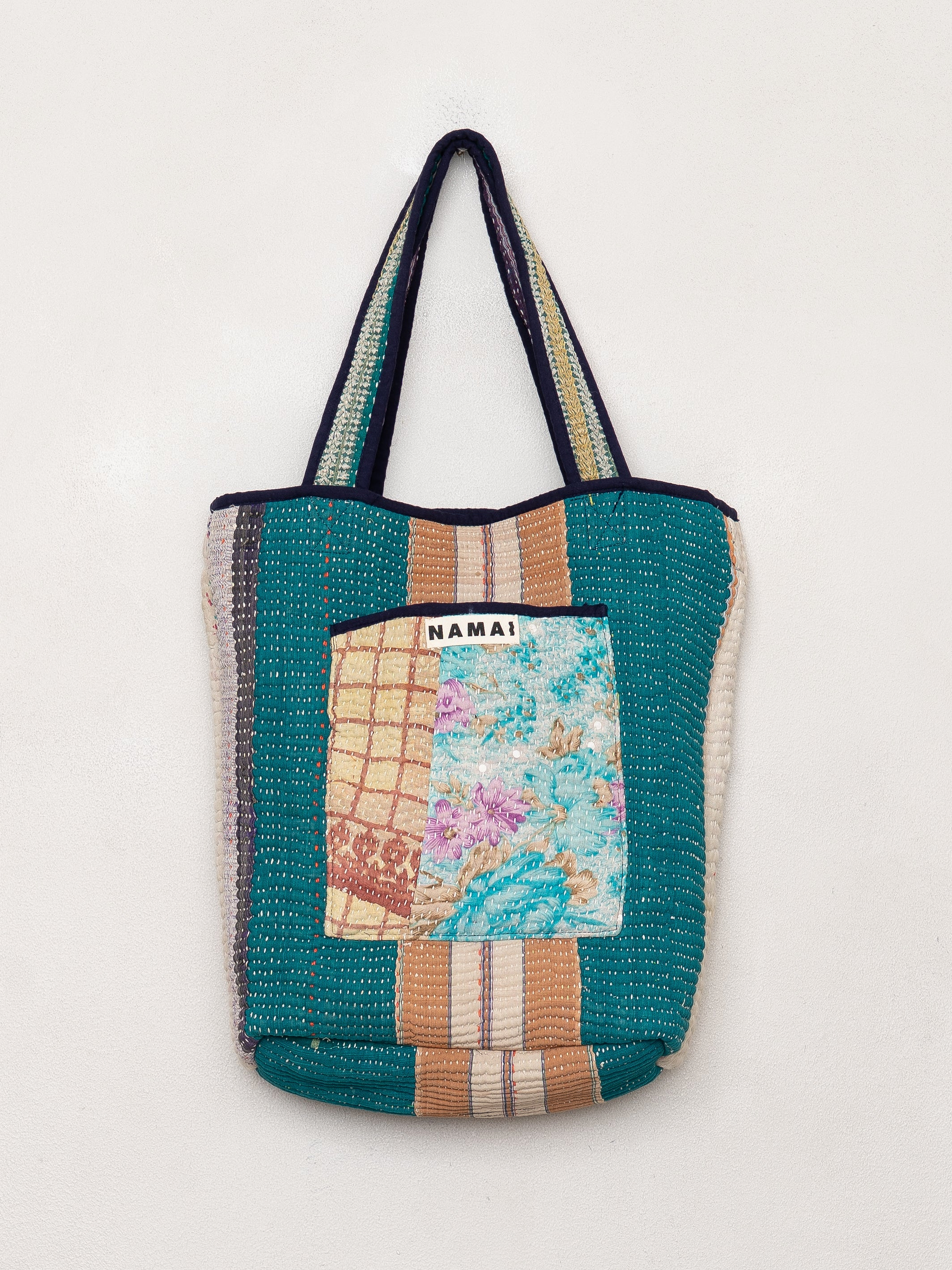 The Xoti II Zero-Waste Quilted Kantha Bag