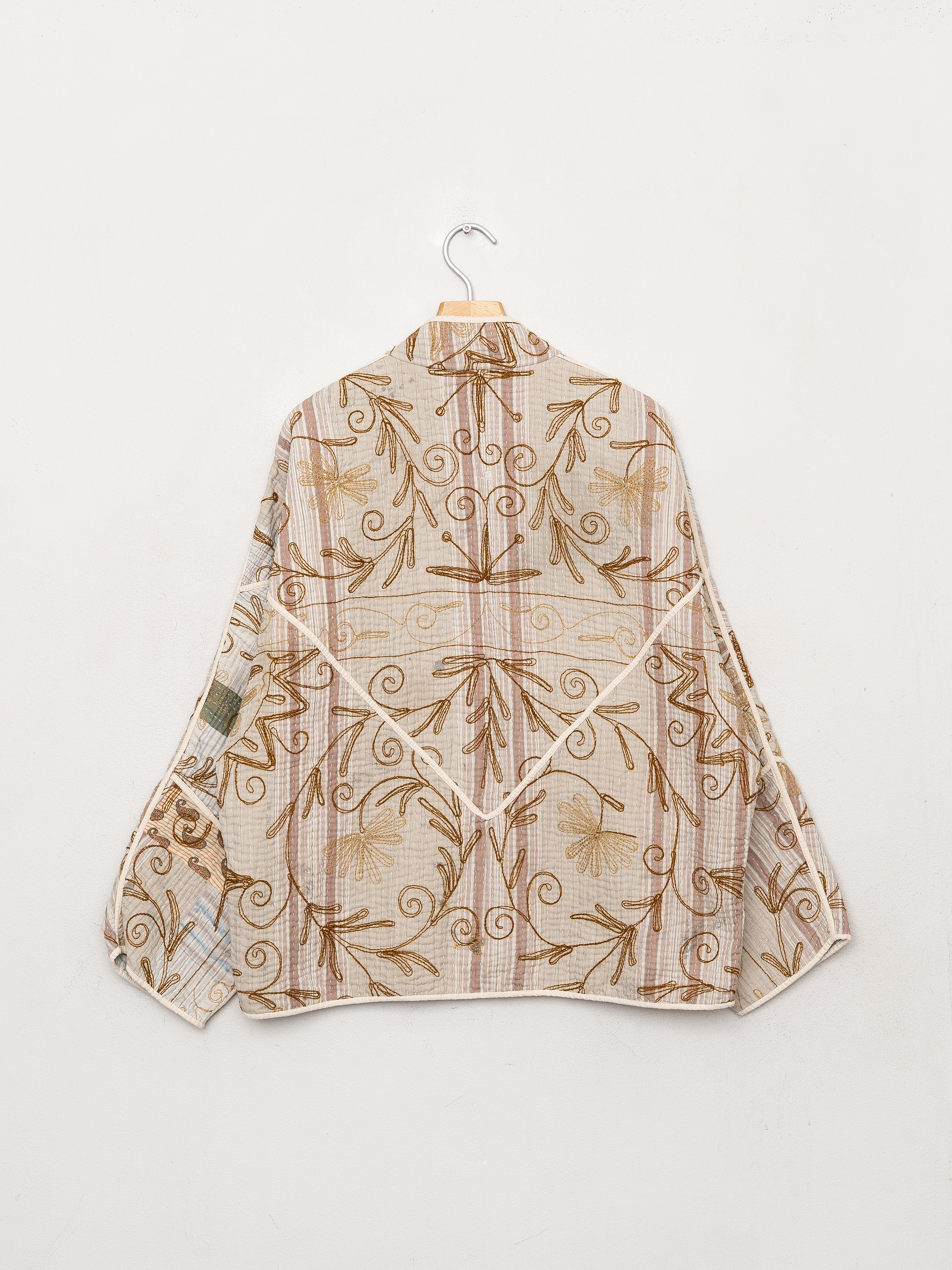 The Ladhiya Suzani Quilted Kantha Jacket