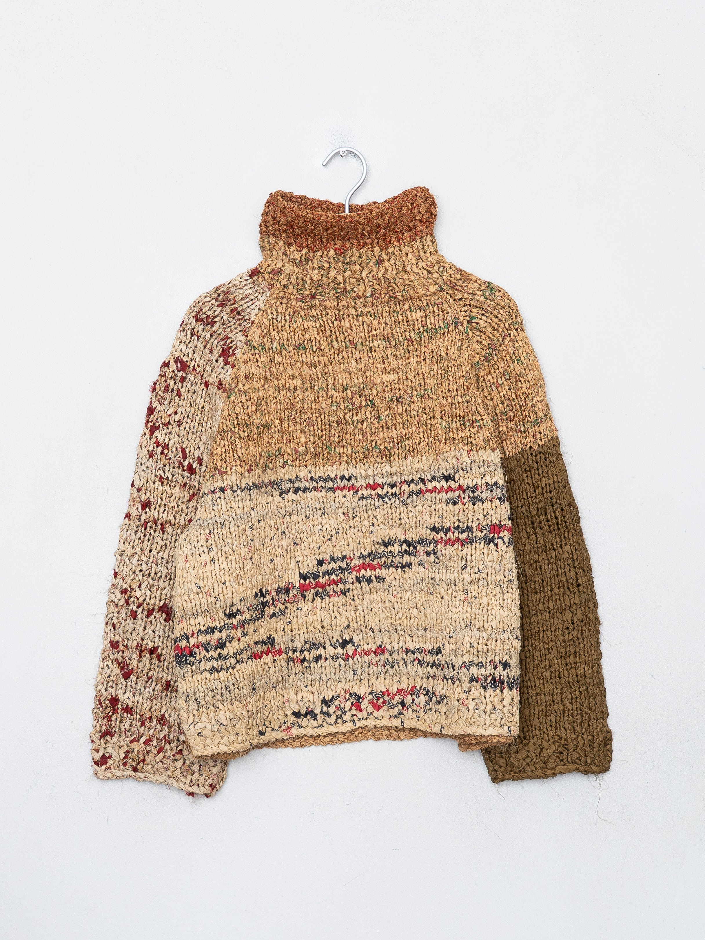 The Vishnu Knitted Silk Roll-Neck Sweater