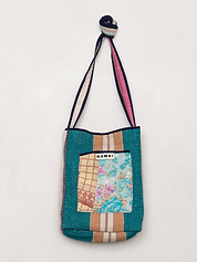 The Xoti II Zero-Waste Quilted Kantha Bag