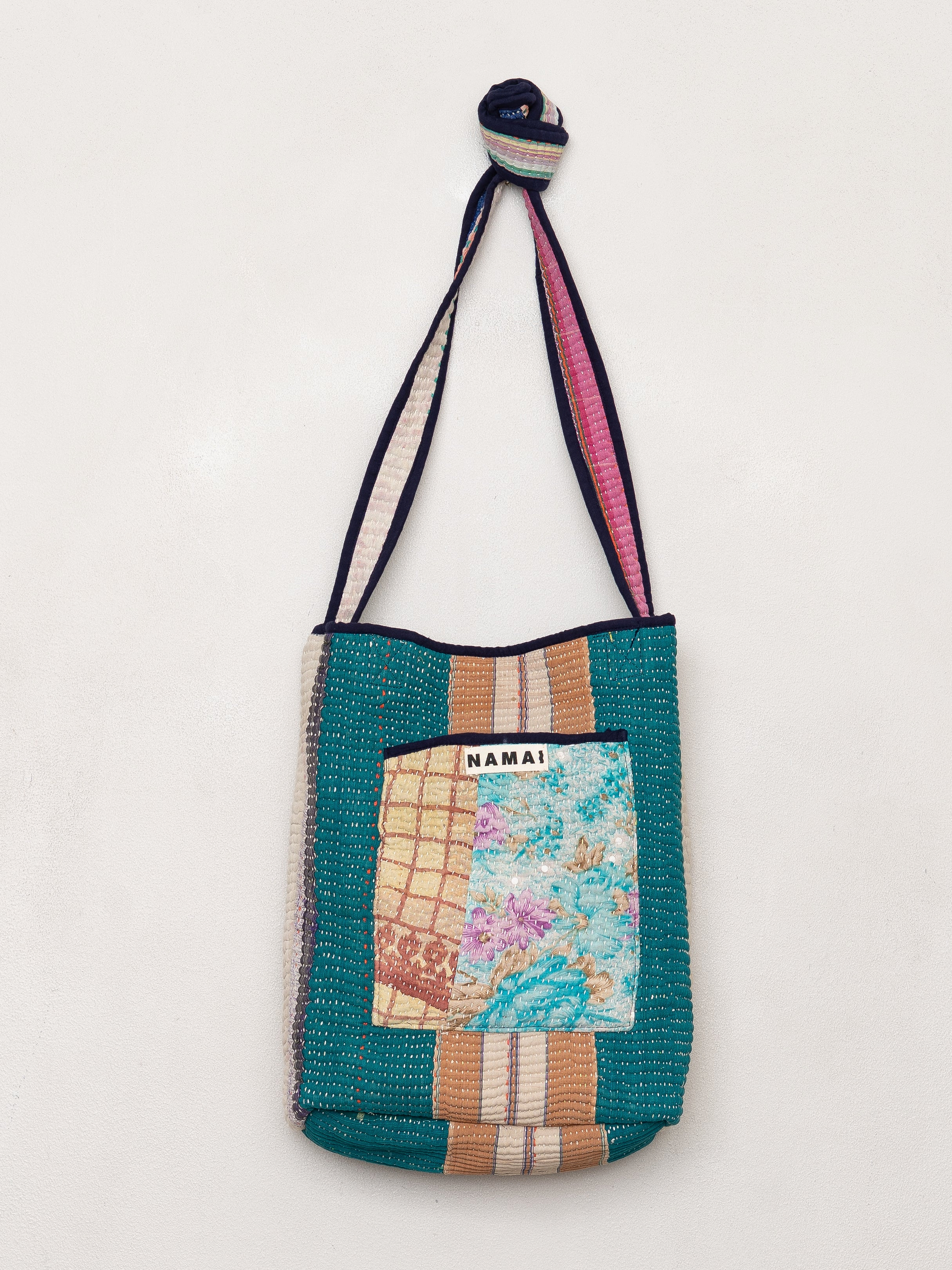 The Xoti II Zero-Waste Quilted Kantha Bag