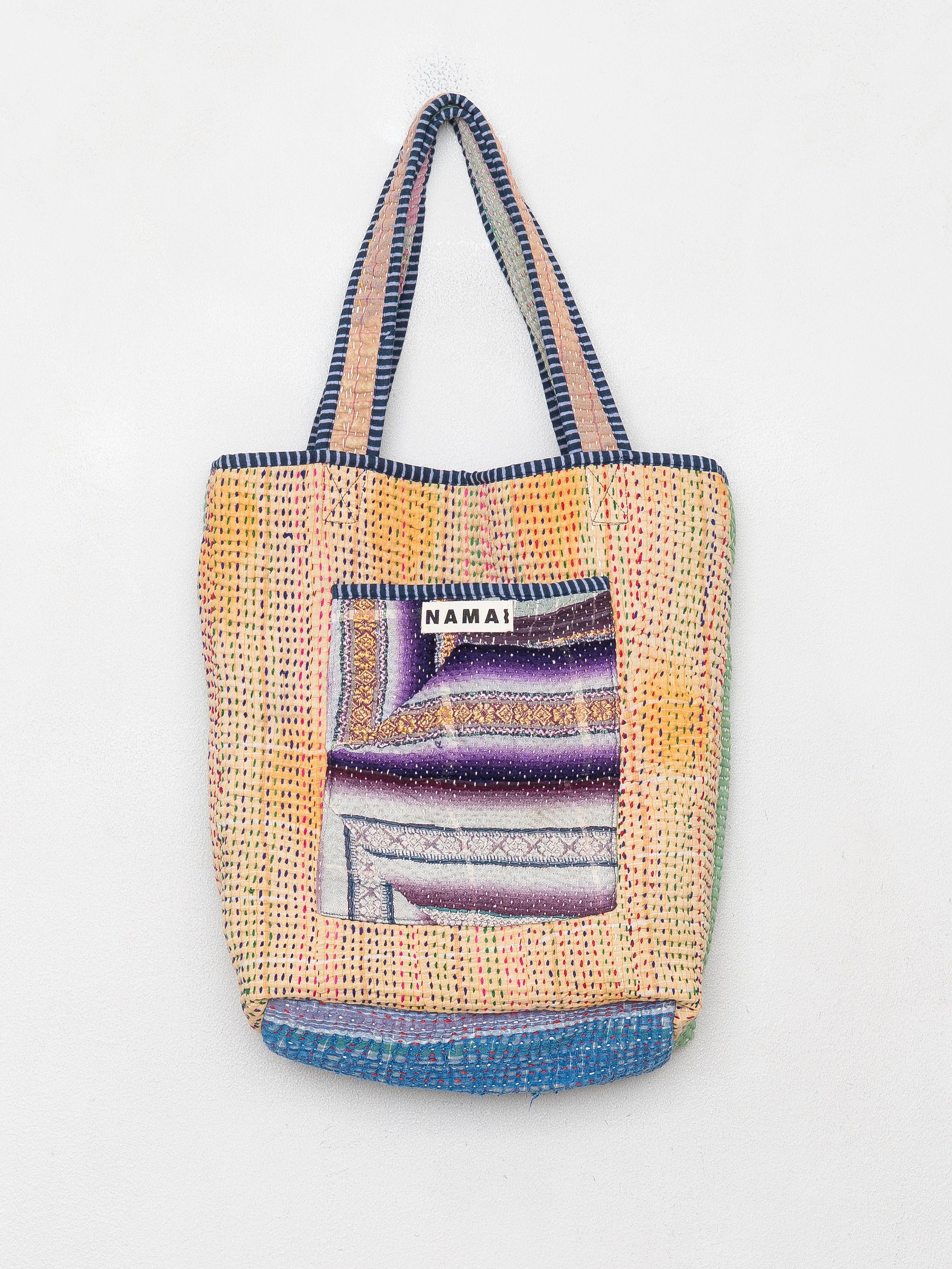 The Xoti II Zero-Waste Quilted Kantha Bag