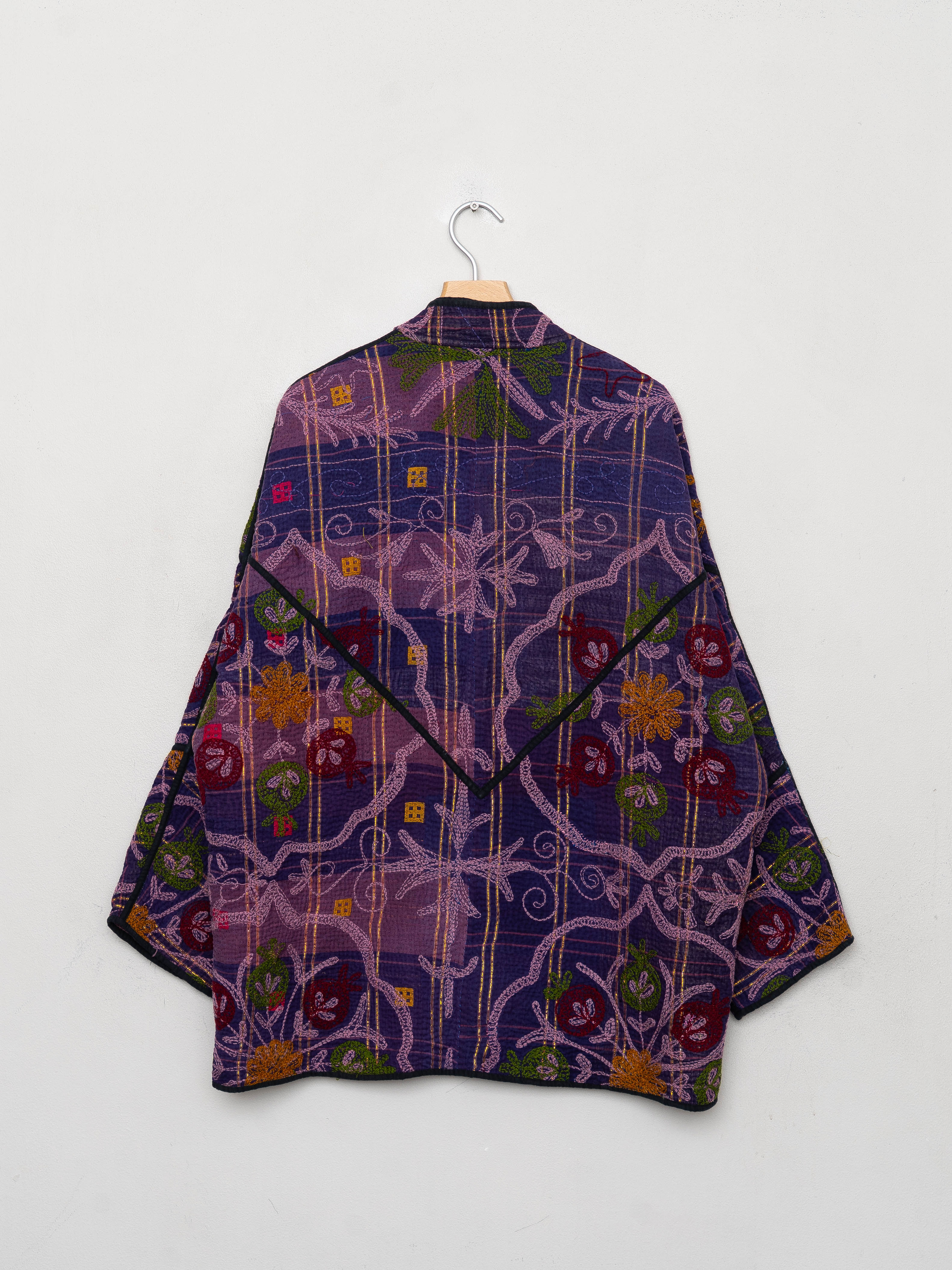 The Narmada Suzani Quilted Kantha Jacket